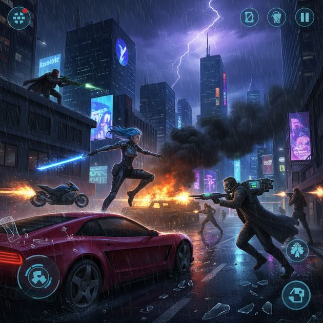 Urban Rivalry - Jabali AI Poster