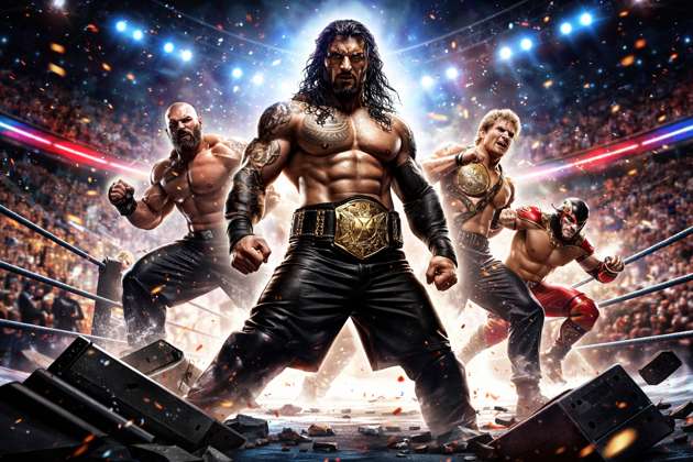 Wrestle Legends Arena - Jabali AI Poster