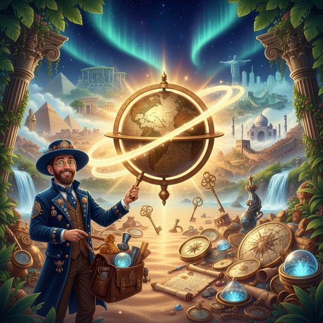 WonderQuest: Globe of Legends - Jabali AI Poster