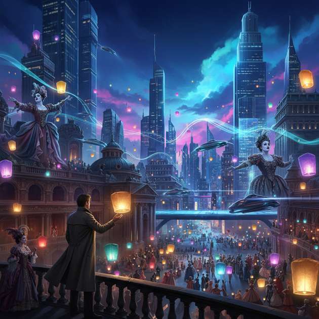 Aria of Lights - Jabali AI Poster