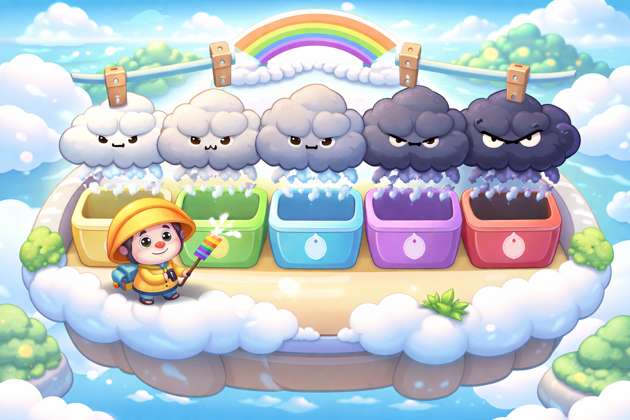 Cloud Mood Sort - Jabali AI Poster