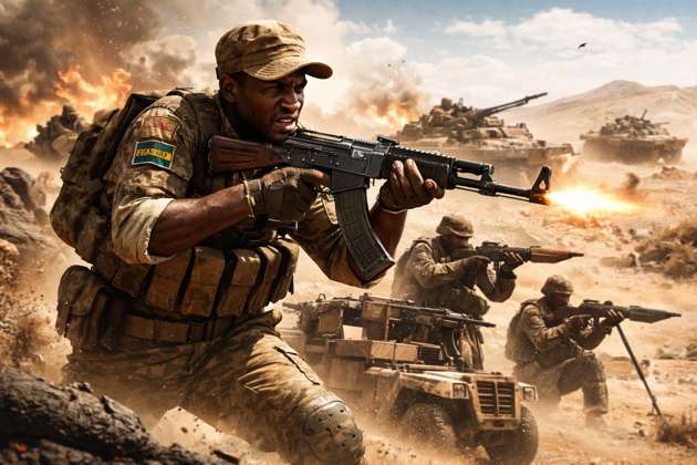 Sahel Front Burkinabe - Jabali AI Poster