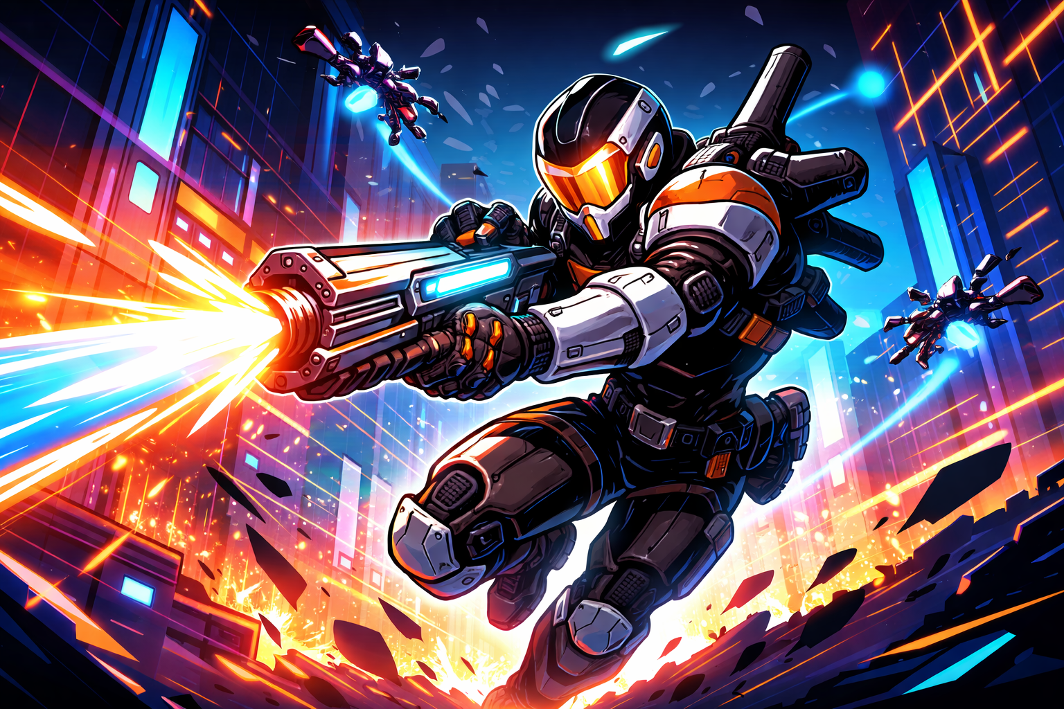 Bullet Blitz 3D - Instant game by Jabali AI