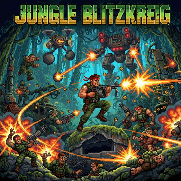 Jungle Blitzkrieg - Jabali AI Poster