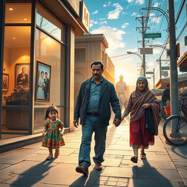 Light Between Generations - Jabali AI Poster