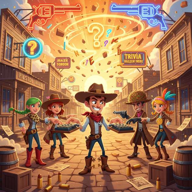 Quickdraw Quill Showdown - Jabali AI Poster