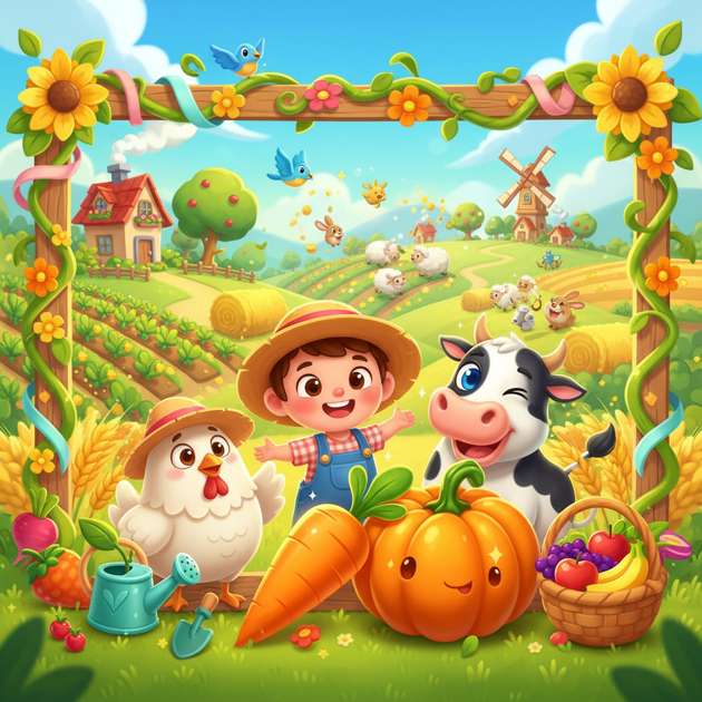 Crop Craze Carnival - Jabali AI Poster