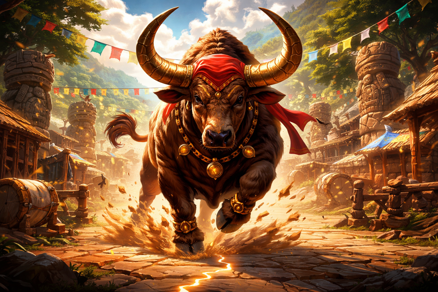 Ox Clash - Instant game by Jabali AI