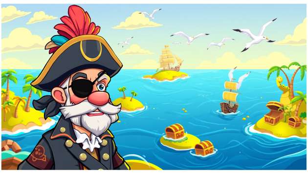 Pirate Leap Adventure - Jabali AI Poster