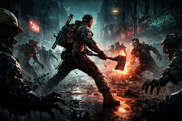 Zombie Blitz - Jabali AI Poster