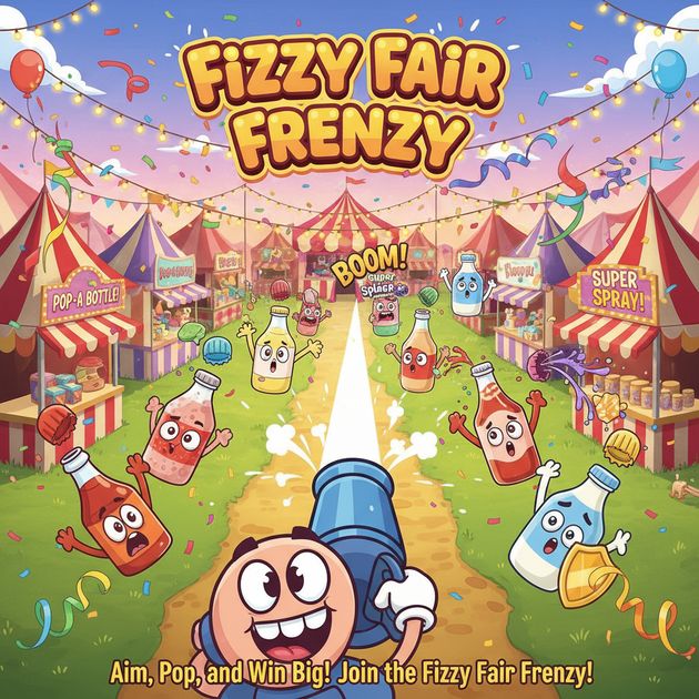 Fizzy Fair Frenzy - Jabali AI Poster