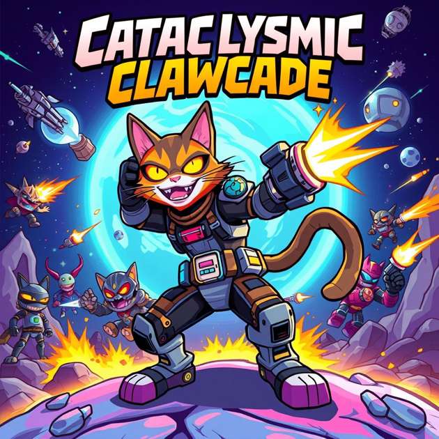 Cataclysmic Clawcade - Jabali AI Poster