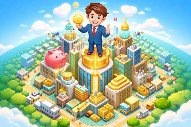 Idle Empire Tycoon - Jabali AI Poster