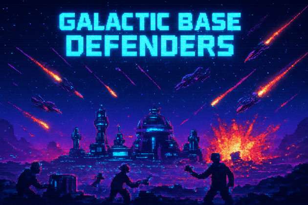 Galactic Base Defenders - Strategic Defense Arcade by Jabali AI