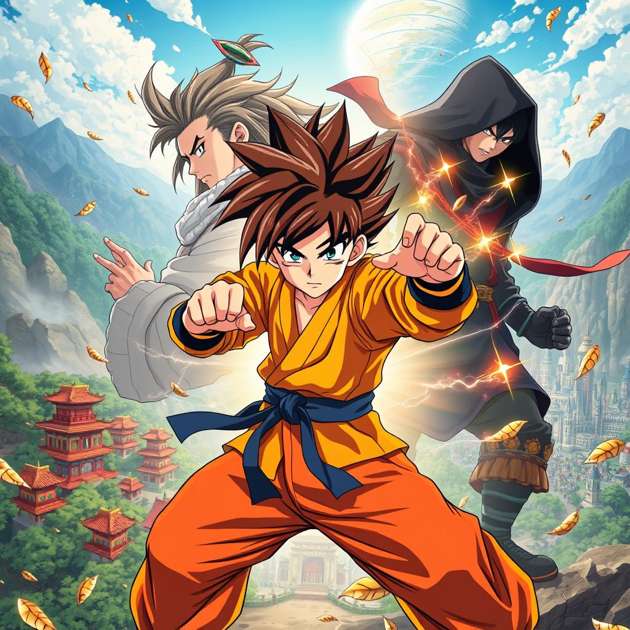 Spirit Fist Saga - Jabali AI Poster