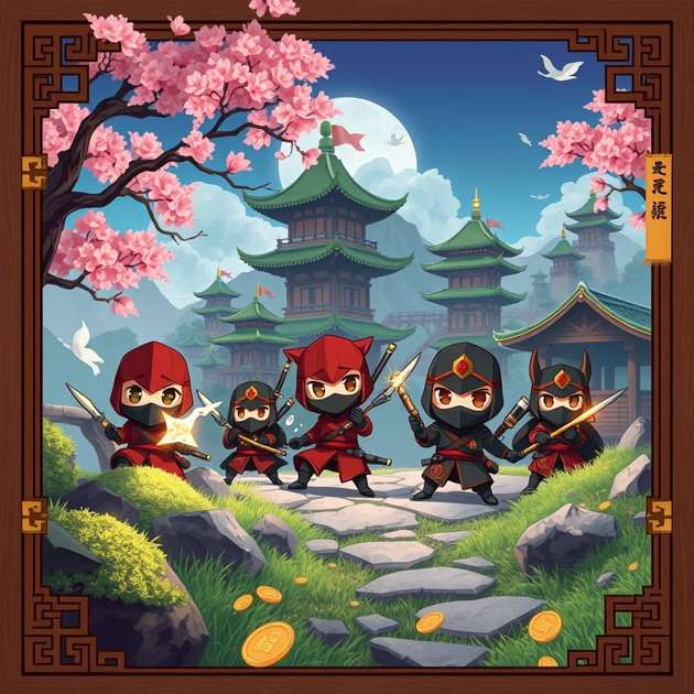 Kawaii Clan Caper - Jabali AI Poster