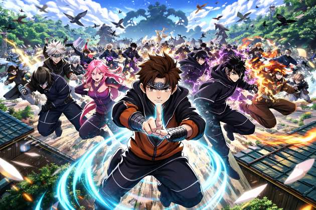 Naruto Shinobi Legends Online - Jabali AI Poster