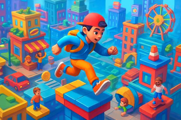 Metropolis Rush - Rhythm Platformer by Jabali AI
