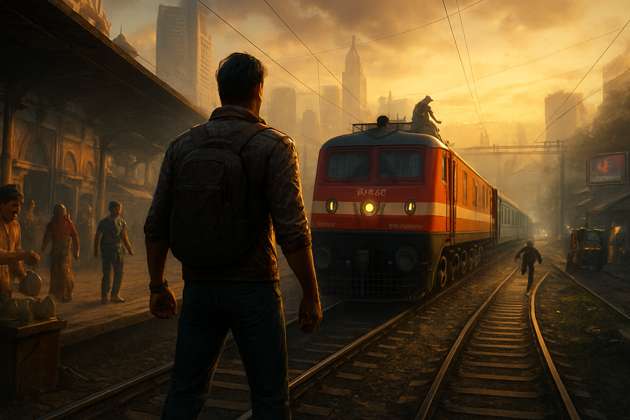 Rails of Bharat - Jabali AI Poster