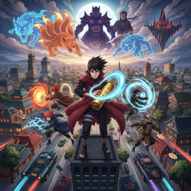 Scrolls of the Shinobi - Jabali AI Poster