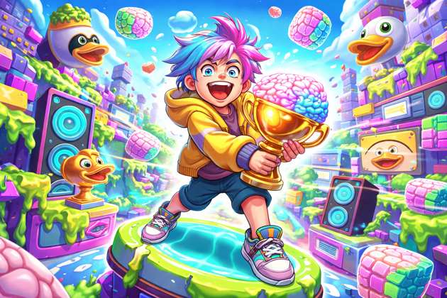 Brainrot Clicker Simulator - Jabali AI Poster