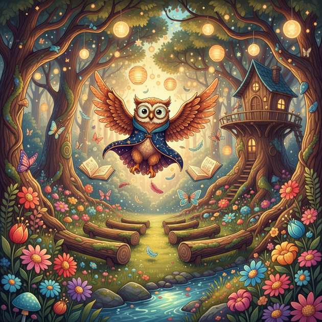 Sparkle Quest: Enchanted Classroom - Jabali AI Poster