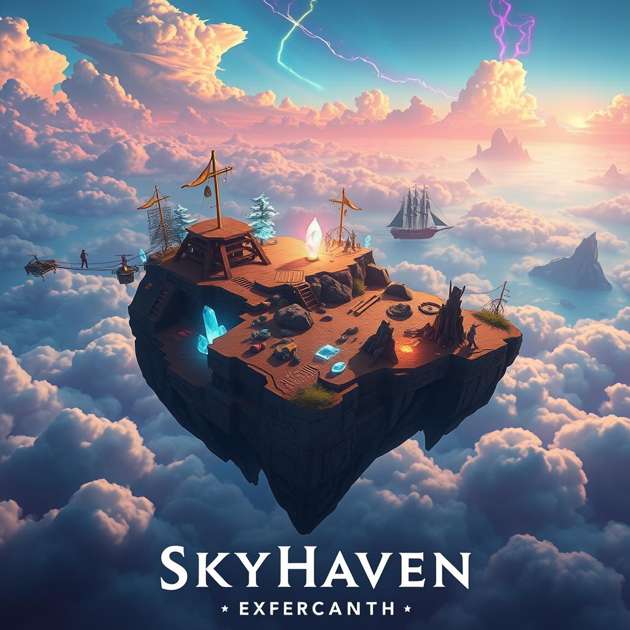 Sky Frontier Tycoon - Jabali AI Poster