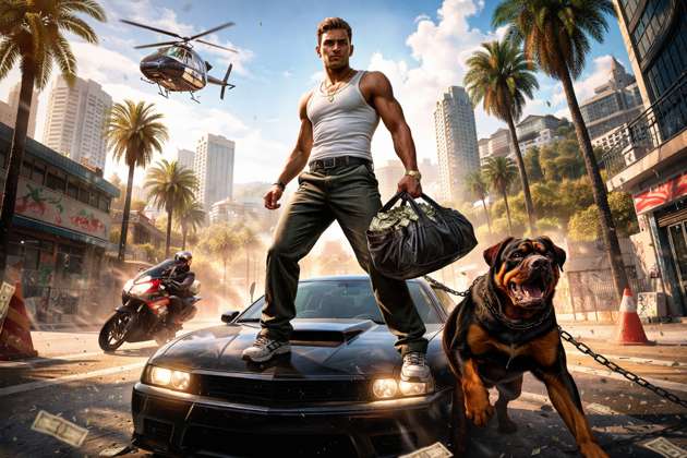 Vice City Unleashed - Jabali AI Poster