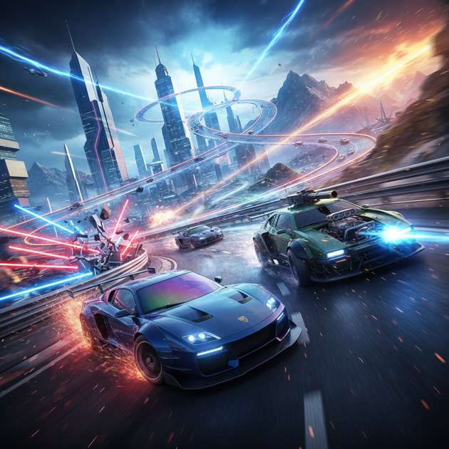 Apex Velocity: Battle Circuit - Jabali AI Poster