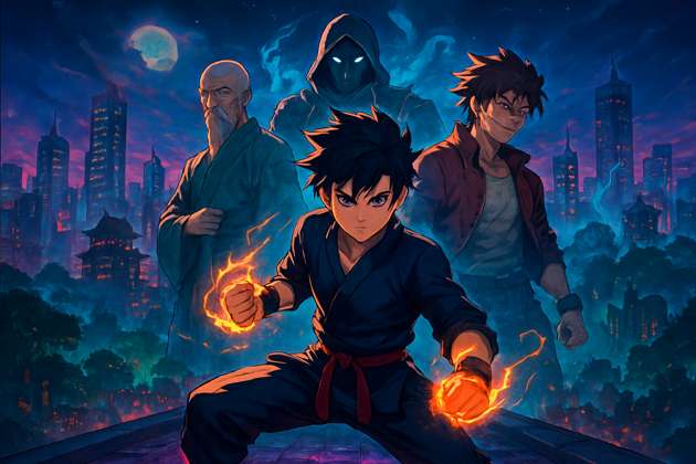 Neon Fist: Urban Legends - Jabali AI Poster