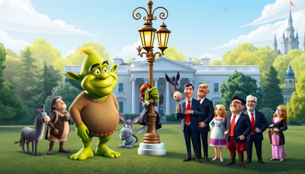 Fairy Tales & Filibusters - Jabali AI Poster