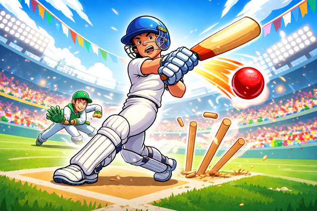 Street Cricket Showdown - Jabali AI Poster