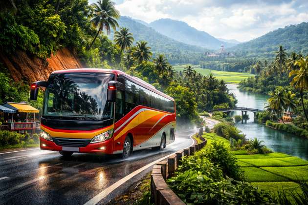 Kerala Roads Bus Simulator - Jabali AI Poster