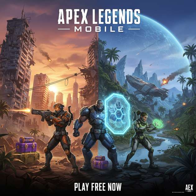 Apex Legends Mobile - Jabali AI Poster
