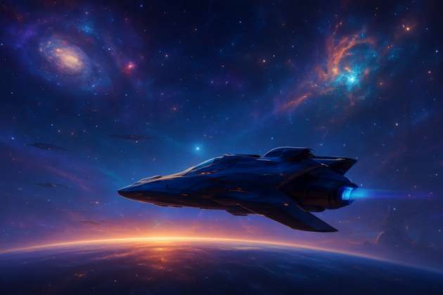 Starlit Frontiers - Jabali AI Poster