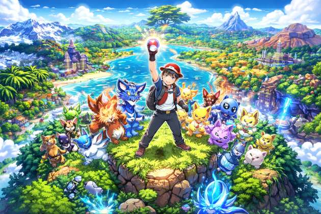 PokeWorld Infinity - Jabali AI Poster