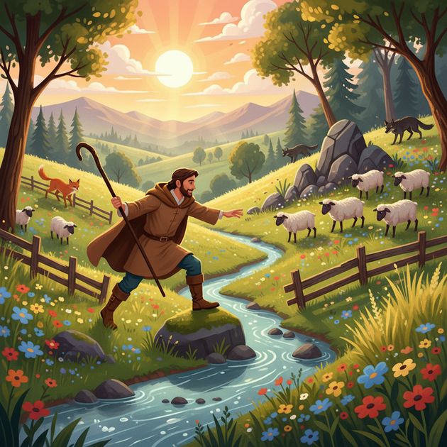 Shepherd's Quest - Jabali AI Poster