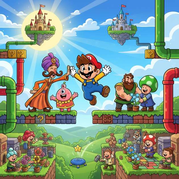 Pip's Patchwork Quest - Jabali AI Poster
