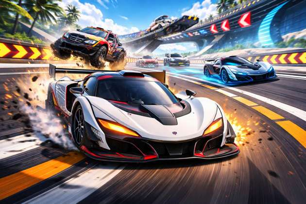 Turbo All Cars Race - Jabali AI Poster