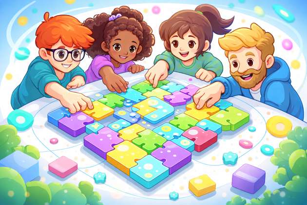 BrainLink Puzzle - Jabali AI Poster