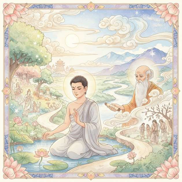 Lotus of the Silent Path - Branching Interactive Story by Jabali AI