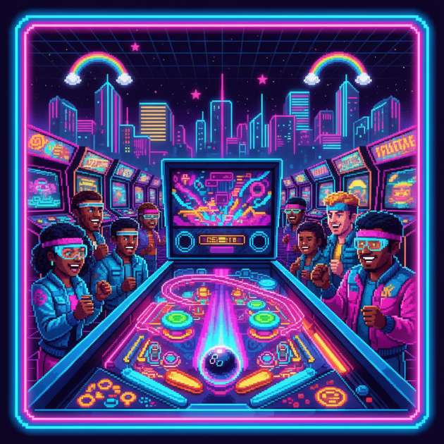 Phaser Pinball - Jabali AI Poster