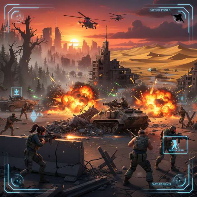 Command Zone Tactics - 3D Open World by Jabali AI