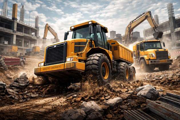 Construction Crew Simulator - Jabali AI Poster