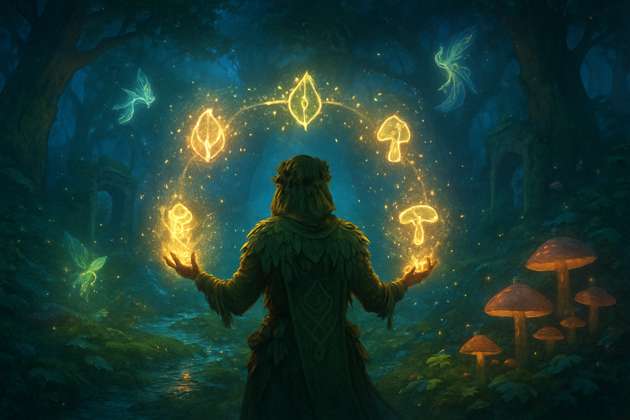 Enchanted Forest Match - Jabali AI Poster