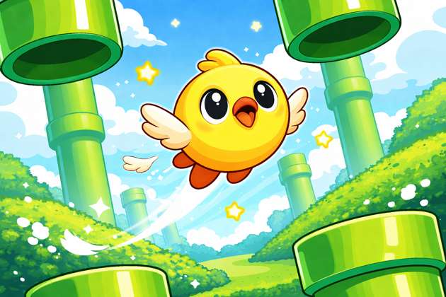 Flappy Sky Dash - Jabali AI Poster