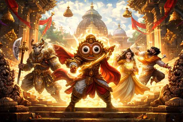 All Odisha God: Battle of Dharma - Jabali AI Poster