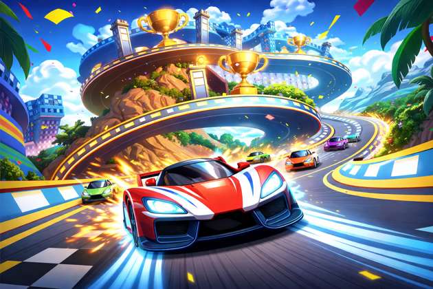 Final Lap Rush - Jabali AI Poster