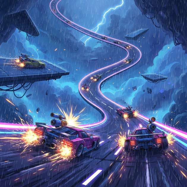 Velocity Rivals: Gadget Rush - Jabali AI Poster