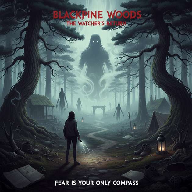 Blackpine Woods: The Watcher - Jabali AI Poster